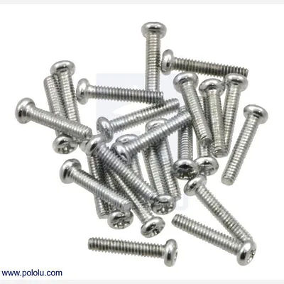 Machine Screw: #2-56, 7/16 Length, Phillips (25-pack)
