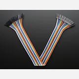 Premium Female/Female Jumper Wires - 20 x 12 (300mm) - Image 1
