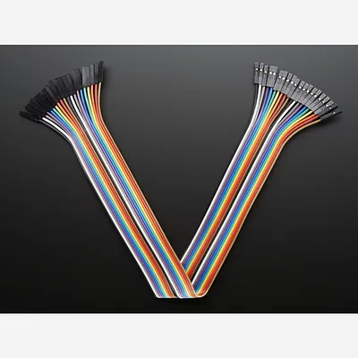 Premium Female/Female Jumper Wires - 20 x 12 (300mm)