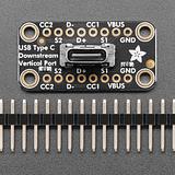 Adafruit USB Type C Vertical Breakout - Downstream Connection - Image 4