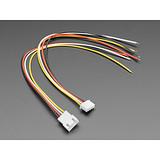 2.5mm Pitch 4-pin Cable Matching Pair - JST XH compatible - Image 1