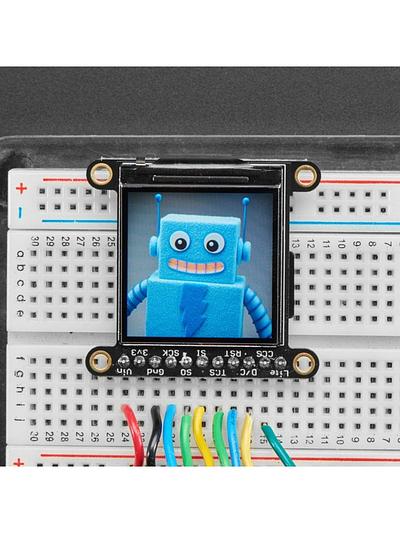 Adafruit 1.3 240x240 Wide Angle TFT LCD Display with MicroSD - ST7789
