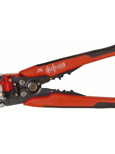 Heavy Duty Wire Stripper / Cutter / Crimper with Wire Guide