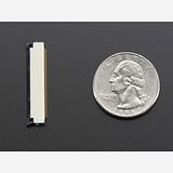 50-pin 0.5mm pitch top-contact FPC SMT Connector - Image 4