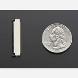 50-pin 0.5mm pitch top-contact FPC SMT Connector - Image 4