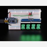 Quad Alphanumeric Display - Pure Green 0.54 Digits w/ Backpack - Image 7