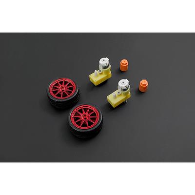 D65 wheel set - Red