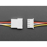 2.5mm Pitch 4-pin Cable Matching Pair - JST XH compatible - Image 2