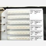 SMT/SMD 0805 Resistor and Capacitor Book - 3725 pieces - Image 3