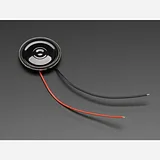 Mini Metal Speaker w/ Wires - 8 ohm 0.5W - Image 1