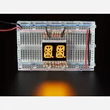 Dual Alphanumeric Display -Yellow 0.54 Digit Height - Pack of 2 - Image 3