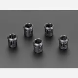 10mm Plastic Bevel LED Holder - Pack of 5 - Image 3