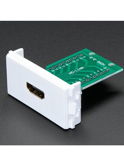 Panel Mount HDMI Socket Breakout