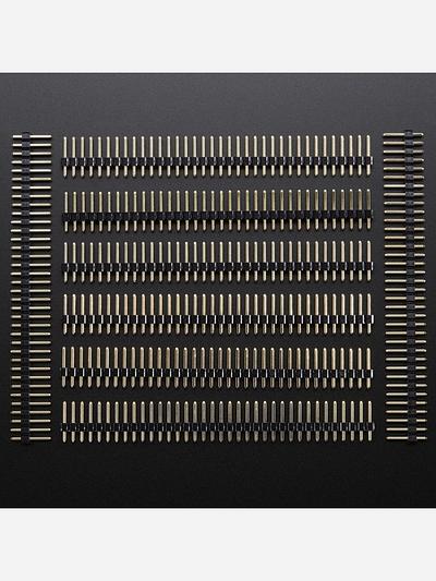 Break-away 0.1 36-pin strip male header (10 pieces)