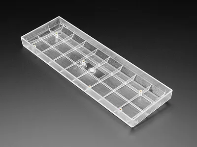 Clear Plastic 65% / JKDK K68 Keyboard Shell