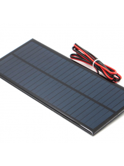 12V 2.5W solar pannel 213x92mm