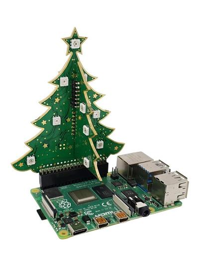 3D RGB Xmas Tree for Raspberry Pi