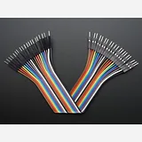 Premium Male/Male Jumper Wires - 20 x 6 (150mm) - Image 1