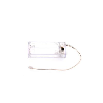 Clear Battery Box (2 x AAA batteries) for micro:bit