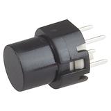 Black Snap Action Keyboard Switch - PCB Mount - Image 2