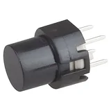 Black Snap Action Keyboard Switch - PCB Mount - Image 2