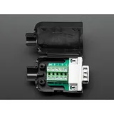 DE-9 (DB-9) Male Plug to Terminal Block Breakout - Image 1