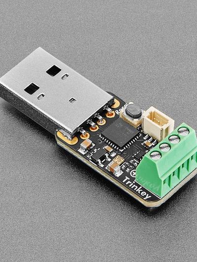Adafruit Pixel Trinkey - USB Key for NeoPixel / DotStar Driving