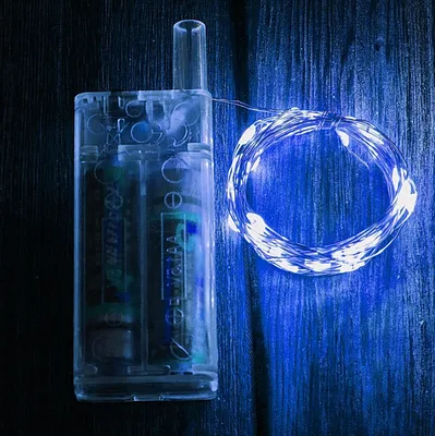 LED Fairy Lights Copper Wire String 3M 30LEDs Blue