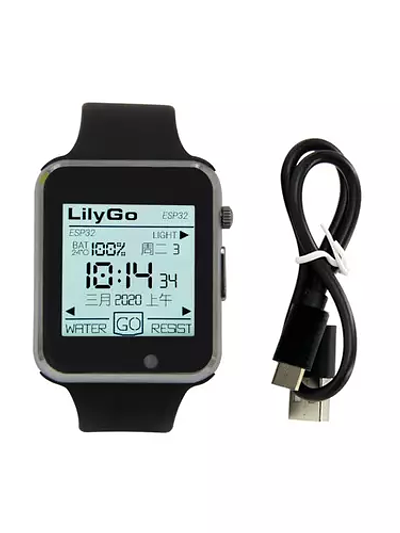 TTGO T-Watch-2020 ESP32 Main Chip 1.54 Inch Touch Display Programmable Wearable Environmental Interaction