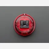 Arcade Button - 30mm Translucent Red - Image 4