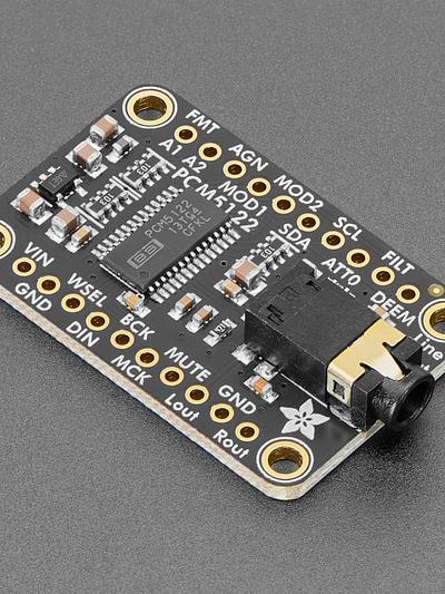 Adafruit PCM5122 I2S DAC with Line Level Output - HW, I2C or SPI