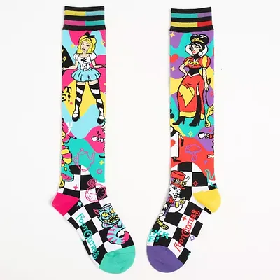 Down the Rabbit Hole Knee Socks