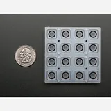 Silicone Elastomer 4x4 Button Keypad - for 3mm LEDs - Image 4