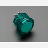 Arcade Button - 30mm Translucent Green - Image 1