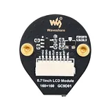 Round 0.71" LCD Display Module - 160x160, SPI, 65K Colors - Image 3