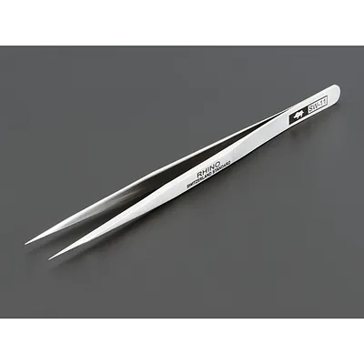 Precision Straight Tweezers - Rhino SW-11