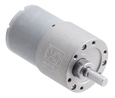 100:1 Metal Gearmotor 37Dx57L mm 12V (Helical Pinion)