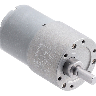 100:1 Metal Gearmotor 37Dx57L mm 12V (Helical Pinion)