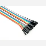 20 pin dual female splittable jumper wire - 300mm - Image 1