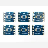 Adafruit SMT breakout PCB for SOIC or TSSOP - various sizes - 12 pin - pack of six - Image 3