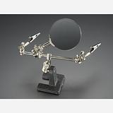 Helping Third Hand Magnifier W/Magnifying Glass Tool [MZ101] - Image 1