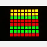 Small 1.2 8x8 Bi-Color (Red/Green) Square LED Matrix - Image 1