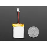 Lithium Ion Polymer Battery with Short Cable - 3.7V 350mAh - Image 3