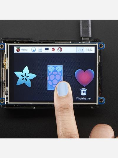 PiTFT Plus 480x320 3.5 TFT+Touchscreen for Raspberry Pi