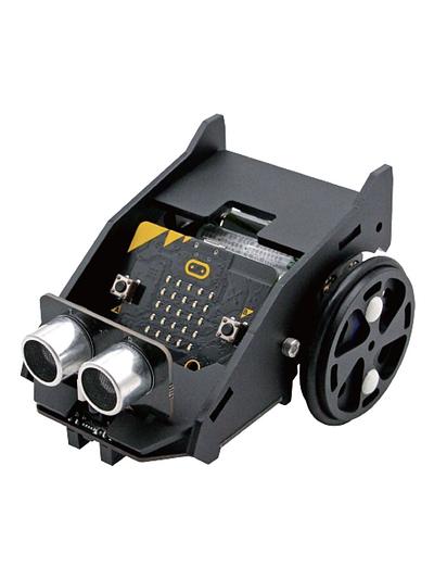 BITCAR - Autonomous Line Following  Obstacle Avoiding Car for micro:bit
