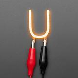 Alphabet LED Filament - Warm White Letter "U" - Image 1
