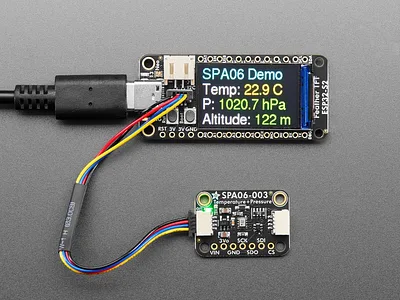 Adafruit SPA06-003 Temperature + Pressure Sensor