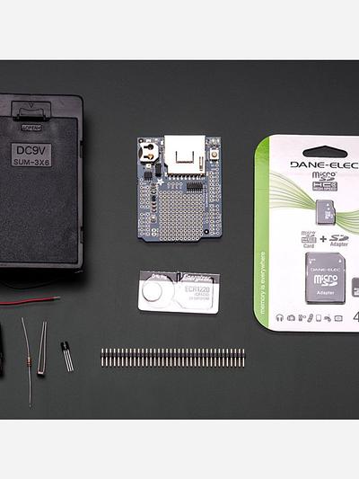 Light and temperature data-logger pack