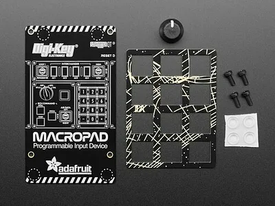 Adafruit MacroPad RP2040 Enclosure + Hardware Add-on Pack