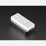 Adafruit 4-Digit 7-Segment LED Matrix Display FeatherWing - Yellow - Image 2